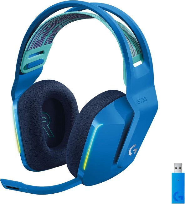 Logitech G733 LIGHTSPEED Wireless Gaming Headset Blue